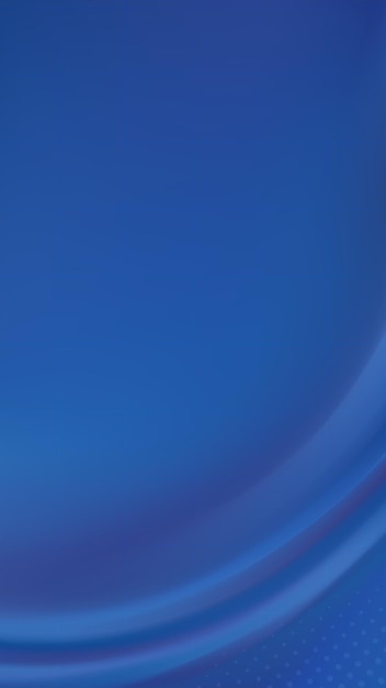 Vertical abstract background with flowing blue hues