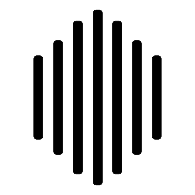 vertical line icon vector illustration design template
