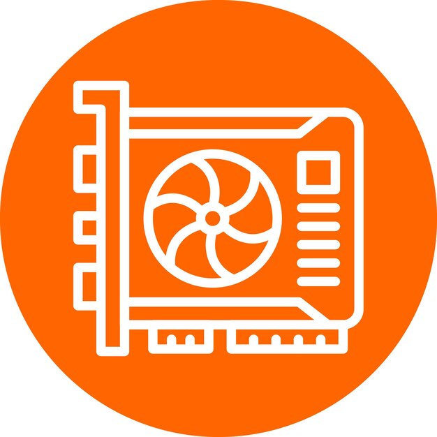 Vga Card Icon Style