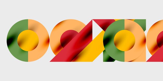 Vibrant abstract background circles with smooth gradients creating a dynamic and modern design Ideal for creative tech or contemporarythemed projects