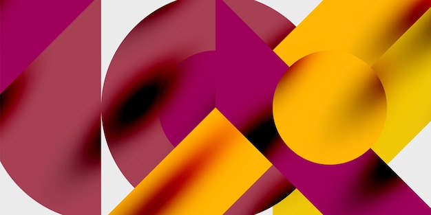 Vibrant abstract background circles with smooth gradients creating a dynamic and modern design Ideal for creative tech or contemporarythemed projects