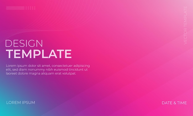 Vibrant Cyan and Magenta Gradient Background