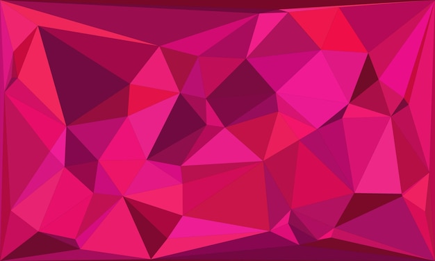 Vibrant Polygonal Background Set in Multiple Colors for Modern and Abstract Design Projects