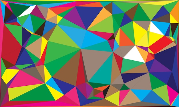 vibrant polygonal backgrounds featuring dynamic geometric shapes and colors for digital design