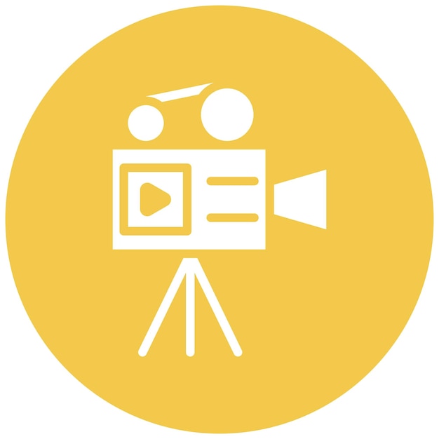 video camera vector illustration