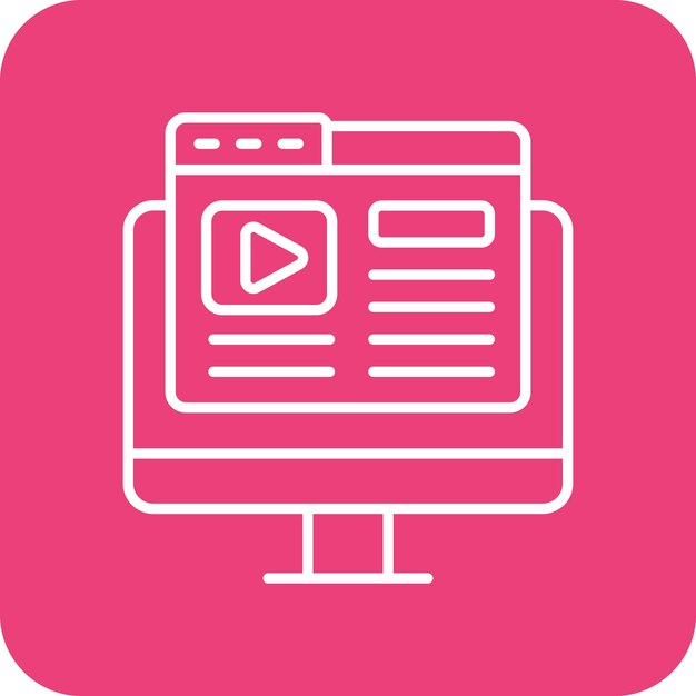 Video Content Icon