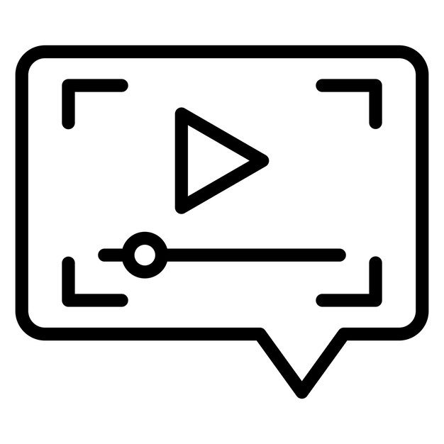Video Review icon vector image Can be used for Live Streaming