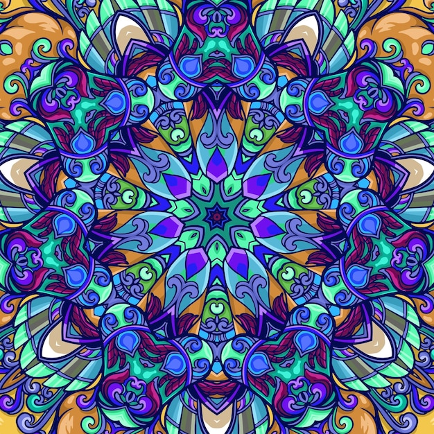 vintage beautiful wallpaper mandala pattern background premium vector