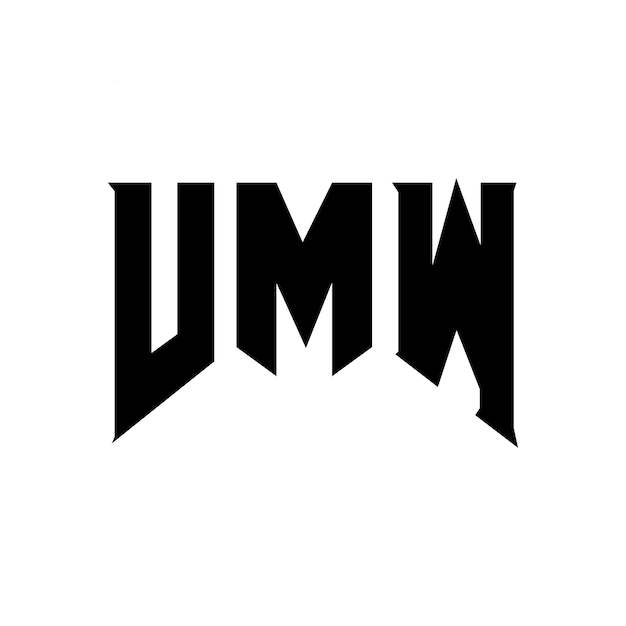 vmw letter logo design for technology company vmw logo design black and white color combination vmw logo vmw vector vmw design vmw icon vmw alphabet vmw typography logo design