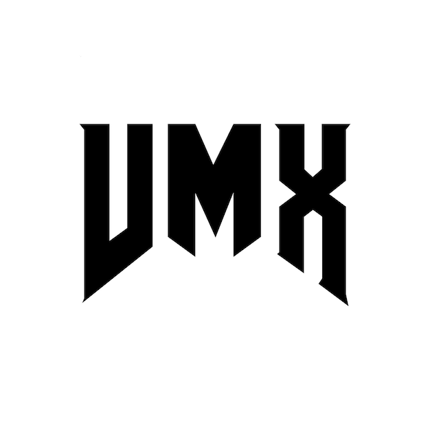 VMX letter logo design for technology company VMX logo design black and white color combination VMX logo VMX vector VMX design VMX icon VMX alphabet VMX typography logo design