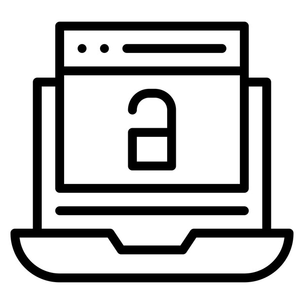 Vulnerability vector icon illustration of Mental Health iconset