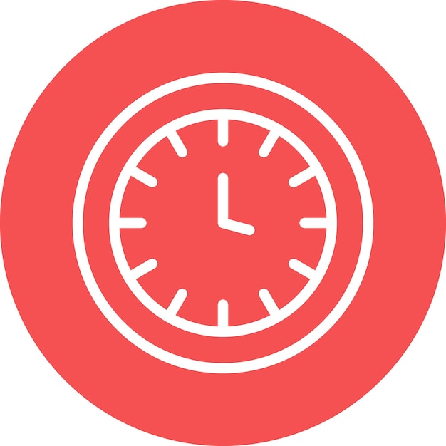 Wall Clock Icon Style