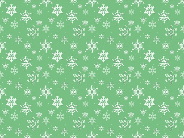 wallpaper seamless winter cartoon merry christmas new year pattern snowflake background abstract art