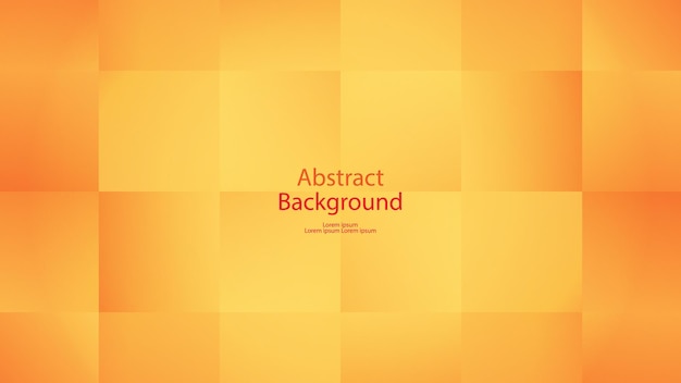 Warm and orange color background abstract art vector