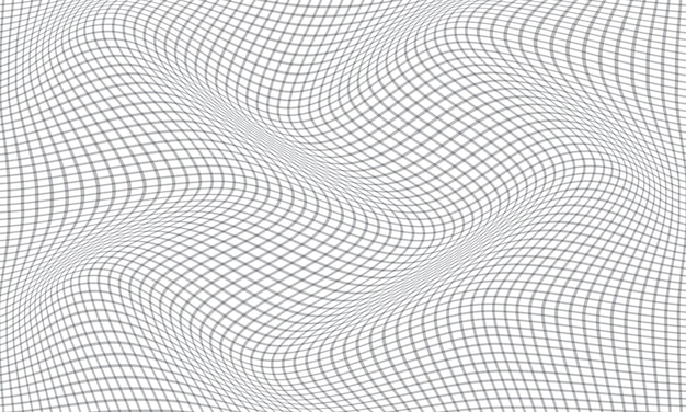 Warped Grid Illusion