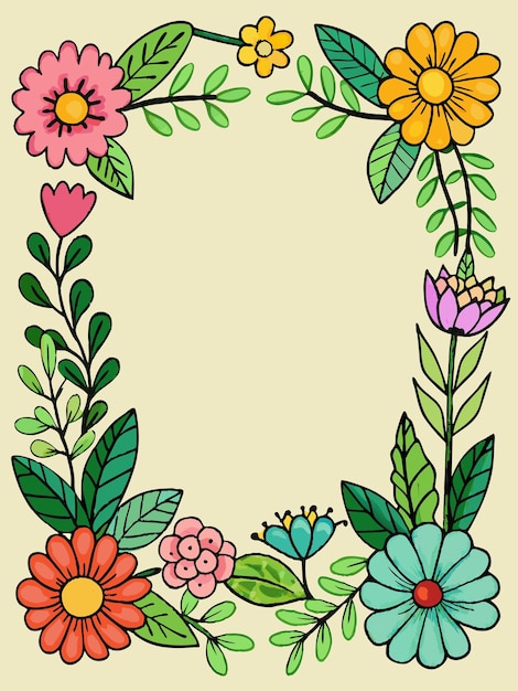 water color frame vector graphics illustration EPS source file format lossless scaling icon design