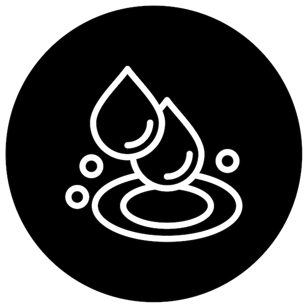 Water Droplet Vector Illustration
