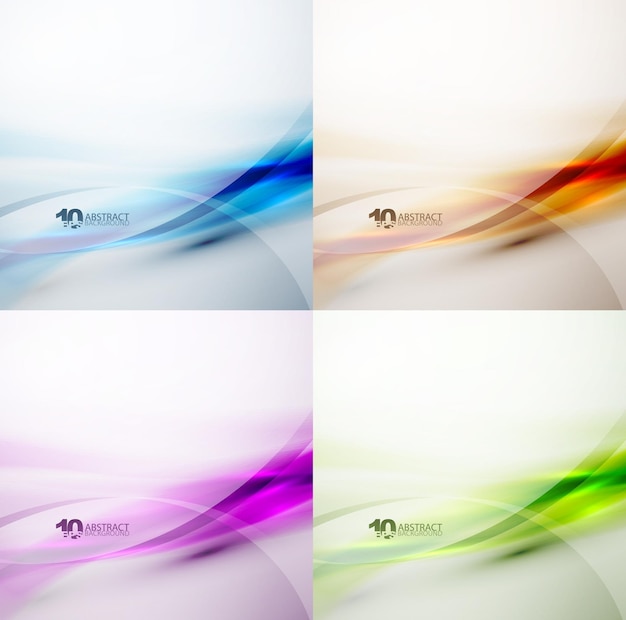 Wave color backgrounds