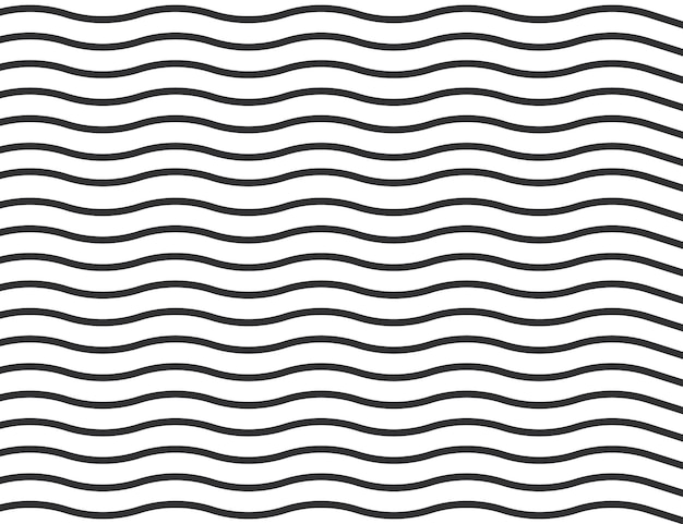 Wave line pattern background Wavy smooth lines