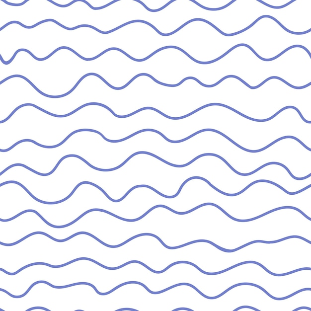 Wave pattern seamless abstract background Stripes wave pattern for summer vector design marine pattern Geometric simple background for wallpaper wrapping paper fabric