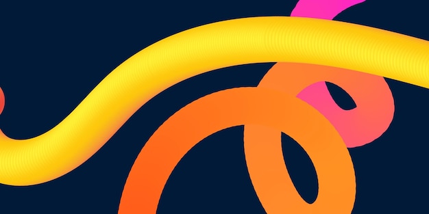 wavy minimalist and modern graphic concepts