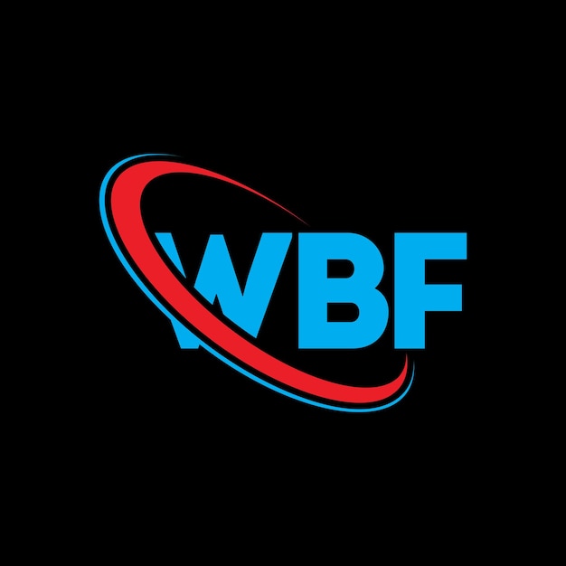 WBF logo WBF letter WBF letter logo design Initials WBF logo linked with circle and uppercase monogram logo WBF typography for technology business and real estate brand