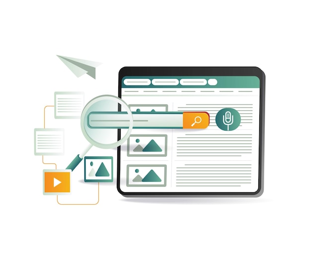 Web application information search engine
