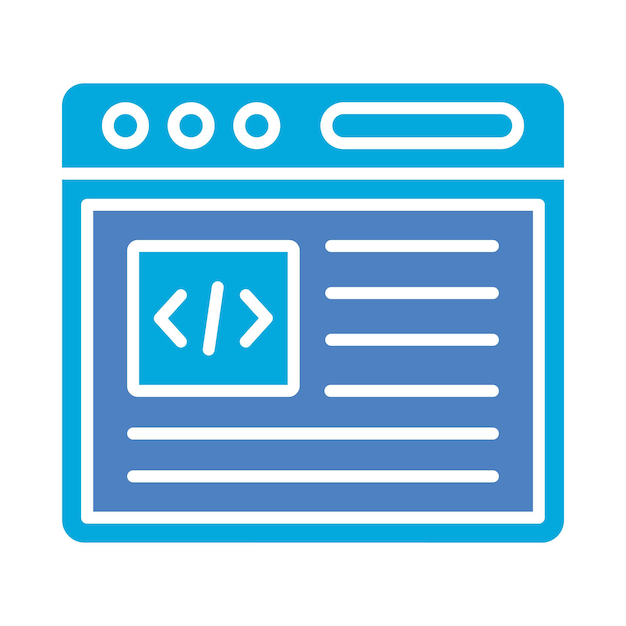 Web Coding Icon