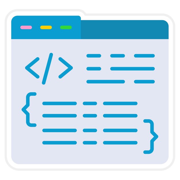 Web Coding Icon