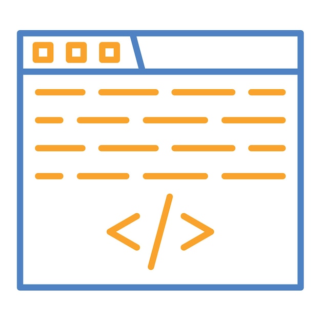 Web Coding Icon