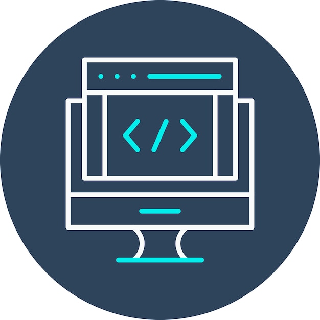 Web Coding vector icon Can be used for Web Hosting iconset