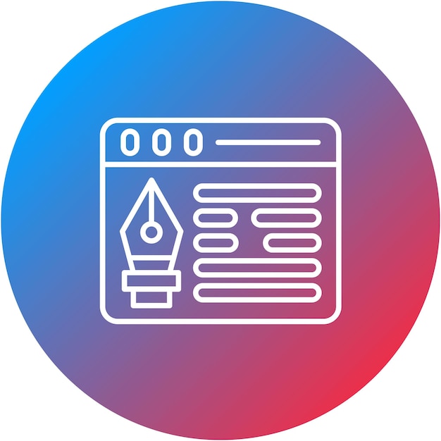 Web Design icon vector image Can be used for Web Hosting
