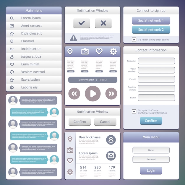 Web  elements