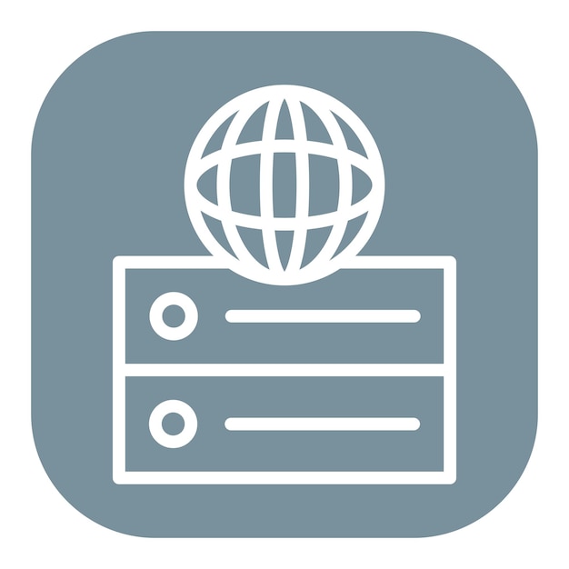 Web Hosting Vector Icons