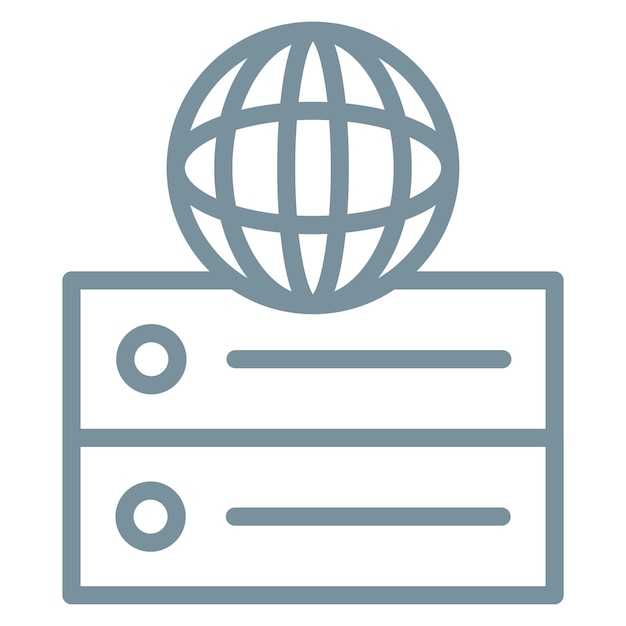 Web Hosting Vector Icons