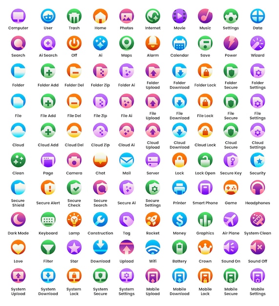 Web Internet Icons
