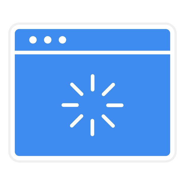 Web Loading icon vector image Can be used for Coding and Development