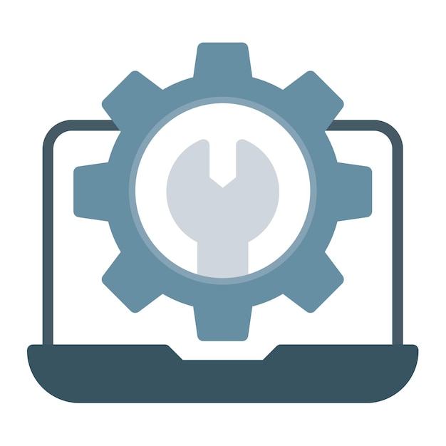 Web Maintenance Vector Illustration