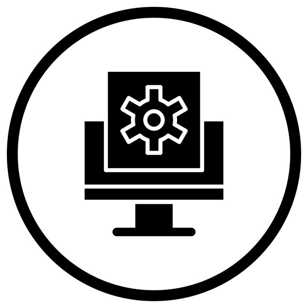 web optimization vector icon design illustration