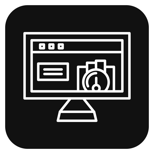 Web Optimization Vector Illustration