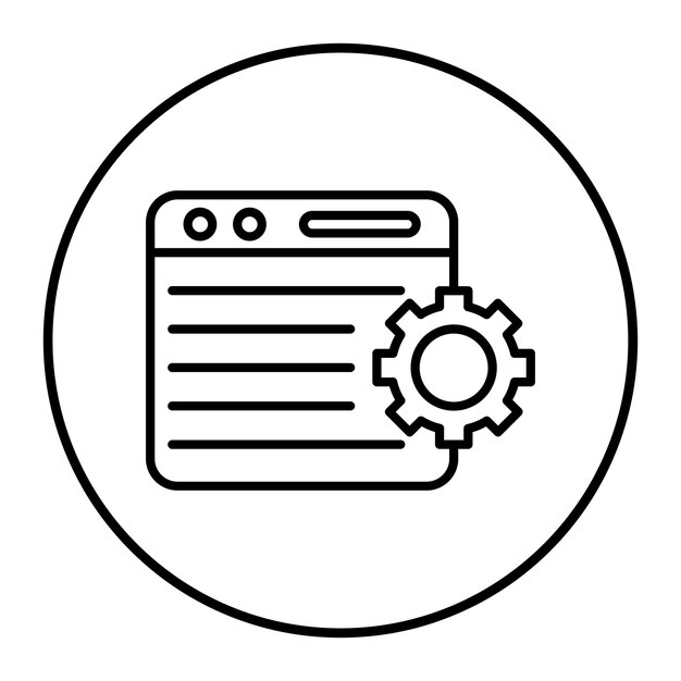 Web Optimization Vector Illustration