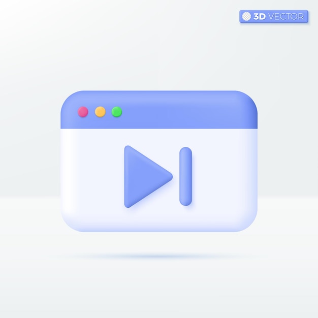 Web page Development icon symbols Coding language Programming Software concept 3D vector isolated illustration design Cartoon pastel Minimal style You can used for mobile app ux ui print ad