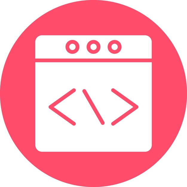 web programming icon style
