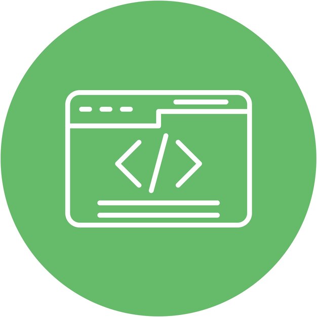 Web Programming Vector Illustration Style