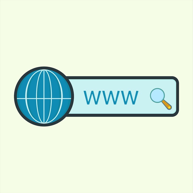 Vector web search icon icon related to design elements suitable for web site app user interfaceselement printable etc flat icon style simple vector design editable