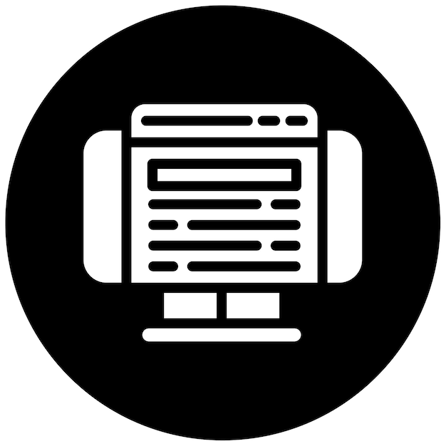 Website Blog Vector Illustration