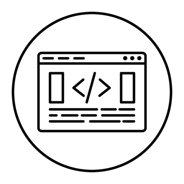 Website Coding Icon