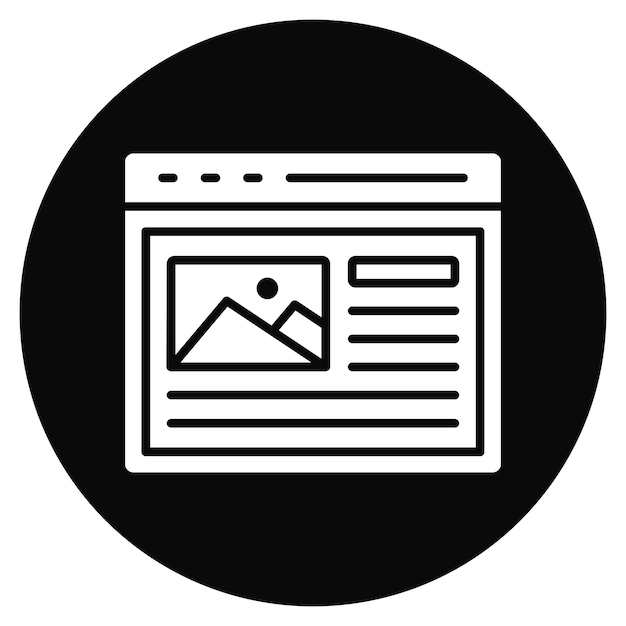 website design icon vector image can be used for internet marketing service