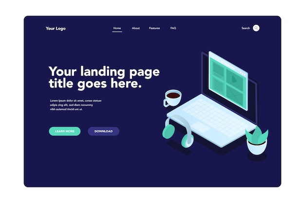Website Design Landing Page