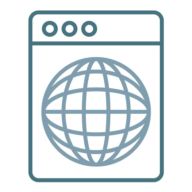 website flat illustration
